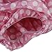 Baby Girl Satin Bowknot Bloomers Diaper Cover Panties for 0-6 Months S (White Dots on Pink)