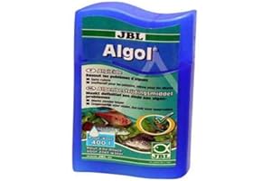 JBL Conditionneur d’Eau Contre les Algues dans les Aquariums d’Eau Douce, Algol, 100 mL pour 400L
