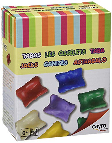 Cayro-854 Juego de Las Tabas +6 años, Multicolor (854)