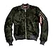 Produktbild Alpha Industries Herren Jacke - EINZELSTÜCK - 143108/12 MA1 Wool Woodland Camo - Farbe CAMOFLAGE - Größe L