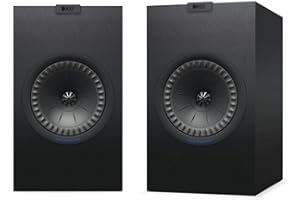 KEF Q350 Bookshelf Speakers, Passive, Satin Black (Pair)