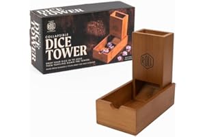 Professor Puzzle – Torno magnético de bambú – Montaje fácil y rápido – Tamaño Compacto – Dados no incluidos