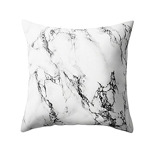 Dragon868 Kissenbezug Geometrische Marmor-Textur Werfen Kissen-Koffer Kissen Cover Sofa Home Dekor,45cmX45cm