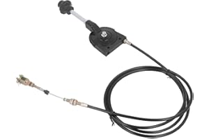 ZERONE Excavator Throttle Cable, Throttle Control Cable with PU Material Stainless Steel Manual Throttle Cable Replacement Fast Stable Throttle Motor Cable for EX230 EX230 Excavator Mixers