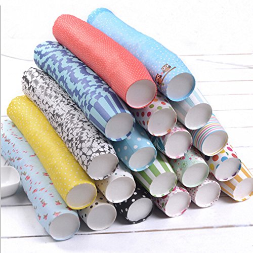 Keysui 100st gemischte bunte Papierkuchen Liner Tasse Cupcake Muffin backen - 4