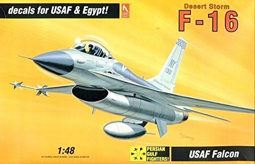 USAF Falcon F-16 Desert Storm 1:48 Model Person Gulf Fighters