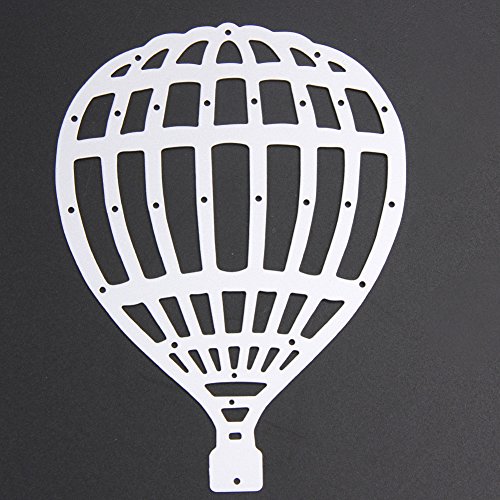 Amazingdeal365 Balon Metall Form Schablonen Schneiden DIY Dekor Sammelalbum Karten Buchzeichen Lesezeichen als Geschenk für Freunde Geburtstag Kinder,Kindergarten Hobby Schule Handarbeit Unterricht usw. Ein tolles Geschenk! - 6