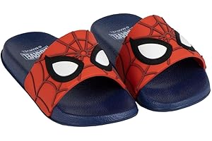 That Mouse Fashion Official Marvel Spiderman Boys Sliders | Spiderman Shoes for Boys | Spider Man Kids Sliders
