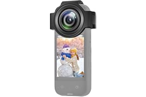 PULUZ Osłona obiektywu do Insta360 X3, szklana osłona obiektywu osłona ochronna klatka do aparatu sportowego Insta360 X3