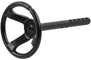 Dilwe Volant de Voiture RC, Volant Universel Accessoire de Simulation pour 1/10 RC Crawler Voiture