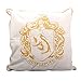 Produktbild Phantastische Tierwesen Harry Potter - Deko Kissen - Hufflepuff Wappen Logo - 46 x 46 cm - Gelb