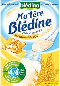 Bledina Ma 1ere Bledine Riz Saveur Vanille Des 4 Mois 250g Amazon Fr Bebes Puericulture