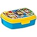 Produktbild Paw Patrol Brotdose Lunchbox blau gelb - ideal für die Pause in Kindergarten und Vorschule - Brotdose mit praktischem Clipverschluß - 17.0 x 14,5 x 5,6 cm