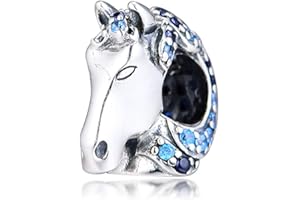 Pandocci 2019 Charm cheval en argent 925 pour bracelets Pandora
