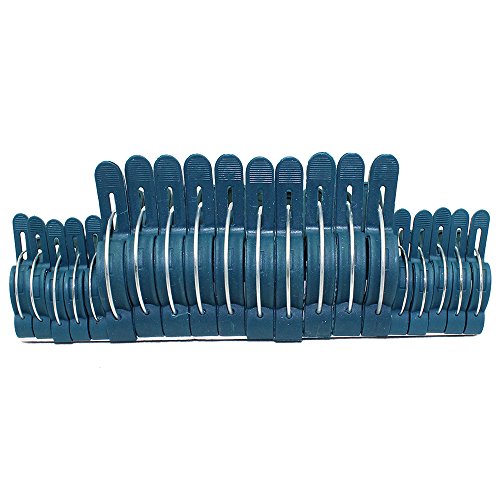 COM-FOUR 40x Pflanzenklemmen, Pflanzenclipse, 20x große & 20x kleine Klemmen - 2