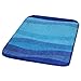 Produktbild Kleine Wolke Miami Badteppich WC Polyacryl 50 x 50 cm, blau, 40x30x10 cm