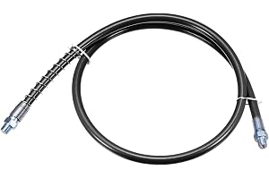 QUARKZMAN Smörpistol slang 39,3 tum 10000 PSI flexibel fjäder