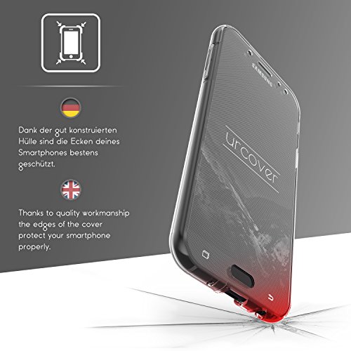 UrcoverÂ® Samsung Galaxy J7 (2017 EU) | 360 Grad TPU Schutz-hÃ¼lle in Transparent | Handy-Cover Rundum ultra slim Case dÃ¼nn Schale | Smartphone ZuberhÃ¶r Tasche HandyhÃ¼lle