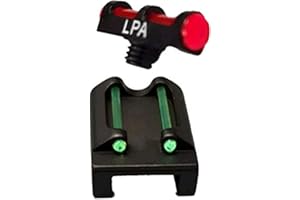 LPA TACCA di Mira Verde MIRINO Slug per BINDELLA E Fucile in Fibra Ottica