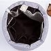 HOYOFO Large Capacity Waterproof Drawstring Cosmetic Travel Pouch Wash Bag Organizer Holder,Blue