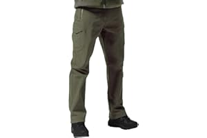 FREE SOLDIER Pantaloni da Lavoro Uomo Pantaloni Sci Termici Pantaloni Trekking Impermeabile Invernali Pantaloni da Caccia Militari Tattici Pantaloni da Neve Softshell Foderati in Pile