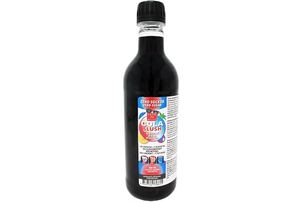 Sockerfritt Cola Slushkoncentrat 500 ml | För Slushis & Granita
