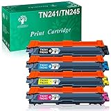 Contenu de l'emballage: 4 paquets (1 Noir, 1 Cyan, 1 Jaune, 1 Magenta)