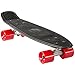 Produktbild Ultrasport Mini Cruiser Board / Mini Skateboard für City- und Park-Cruising, 80er Jahre Retro Skateboard für Kinder, Kinderskateboard in Schwarz/Rot, auch für Jugendliche und Erwachsene