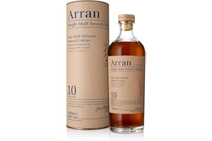 ARRAN - 10 ans The Classic Arran - Whisky Single Malt - Notes d'Agrumes Confis & Cannelle - Origine : Ecosse/Highlands - 46% Alcool - 70 cl