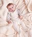 DribbleDry baby grow with Patented super absorbent waterproof chest newborn to 18 months