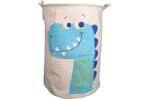 NINIMIO Cesto Grande Portagiocattoli Grande Contenitore Pieghevole Tessuto Impermeabile Con Manici Per Bambini Porta Giochi Biancheria Immagazzinaggio Stoccaggio Organizzatore Design Portagiochi