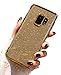 Produktbild Homikon Plating Silikon Hülle KThree-Stage Überzug TPU Tasche Bling Glänzend Glitzer Handyhülle Durchsichtig Kirstall Clear Schutzhülle Case Cover Etui für Samsung Galaxy A6 Plus 2018 - Gold