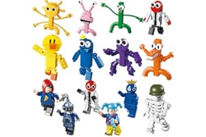 MOUNTAINISH Rainbow Friends Figures Modelo Juguetes, cajas de construcción, bonito kit de decoración de escritorio para adultos, juguetes de Navidad para niños o niñas 2022. (761-316pcs)