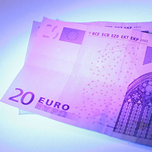 Skaize Schwarzlicht Taschenlampe UV LED-Handlampe Prüfgerät (395nm, Zoombar, Wasserfest IPX7) - 5