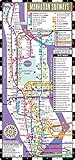  Streetwise Manhattan Bus Subway Map - Laminated Subway & Bus Map of Manhattan, New York (Michelin City Plans)