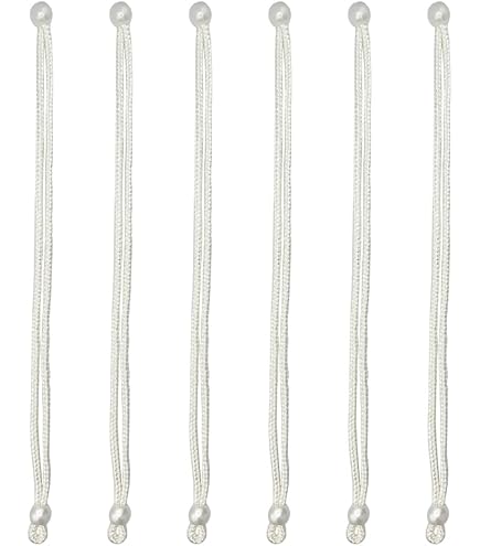 Bestlivings Vouwhouders 2-pack incl. bevestigingsogen voor gordijnen (wit), vele kleuren verkrijgbaar
