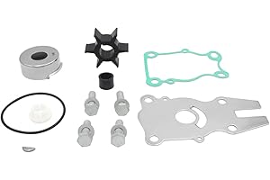 GHTMARRINE GHmarine Kit de réparation de turbine de pompe à eau pour Yamaha F40-F50-F60hp hors-bord 63D-W0078-01-00