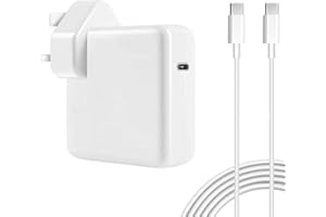 GWCLY Macbook Pro Mac Charger - 67W USB C Fast Mac Charger Power Adapter Compatible with MacBook Pro 16, 15, 14, 13 Inch, MacBook Air 13 Inch, for Laptop/Tablet/Smartphone with USB C Port