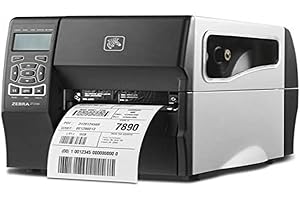Zebra zt230 – Imprimante d'étiquettes Transfert Thermique, 203 x 203 dpi, 152 mm/SEG, LCD, parallèle, LAN sans Fil, Filaire Noir, Couleur Blanc