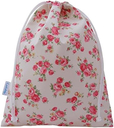 Cotton Drawstring Wash Bag - Vintage Rose