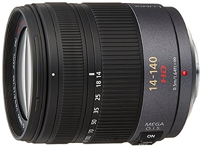 Panasonic H-VS014140 SLR Noir lentille et filtre d'appareil photo - lentilles et filtres d'appareil photo (SLR, 17/13, 0,50 m, 4 - 5,8, Auto/Manuel, 14 - 140 mm)