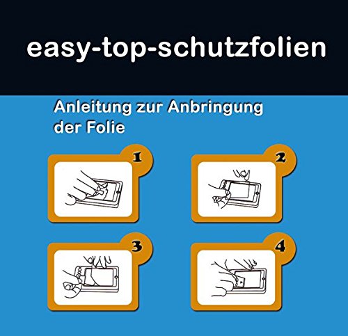 Acer Aspire Switch Alpha 12 – 2x easy-top Anti-Shock Displayschutzfolie – seidenmatte-Antifingerprint Schutz Folie – entspiegelte Oberfläche - 2