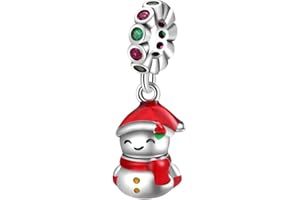 GOUWO Breloque en Argent 925 en Forme d'insecte et de Cœur Compatible Avec Les Bracelets et Colliers Pandora Pour Femme Mère Fille Anniversaire Halloween Fête Des Mères Saint-Valentin