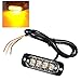 Produktbild 12 W superdünn High Leuchtdichte, 4 LED, Auto Truck Seite Kontrollleuchten High Power, 4 LED, Stroboskoplicht