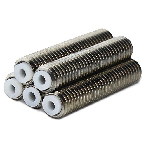 Aussel 5 Stück M6x30MM Düseneinschnürung 3D-Drucker Extruder Zubehör für MakerBot MK8 - 3