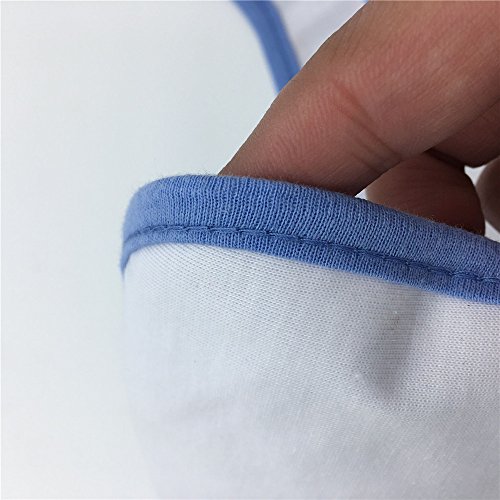 Haimoburg 9 Pack Wasserdicht Babylätzchen Baumwolle Klettverschluss - 4