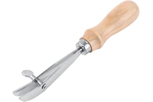 WALFRONT Smussatore bordi cuoio, strumento per lavori fai da te, strumenti per la lavorazione del cuoio