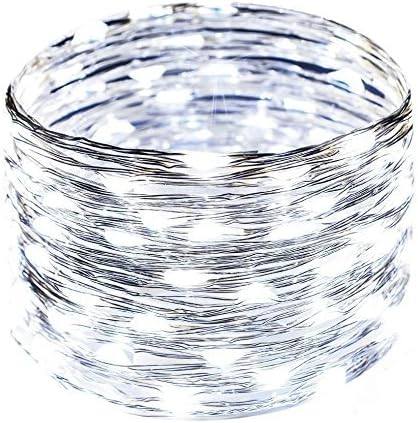 Citra Battery Operated Sliver String Light 3M 40 LED Decorative String Fairy Lights White