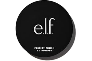 e.l.f. Perfect Finish HD Powder, attenua linee sottili e imperfezioni, resiste tutto il giorno, perfetto in giro, 8 g (0,28 oz)