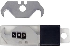 SBS Lot de 50 lames de rechange pour couteau à moquette avec trou